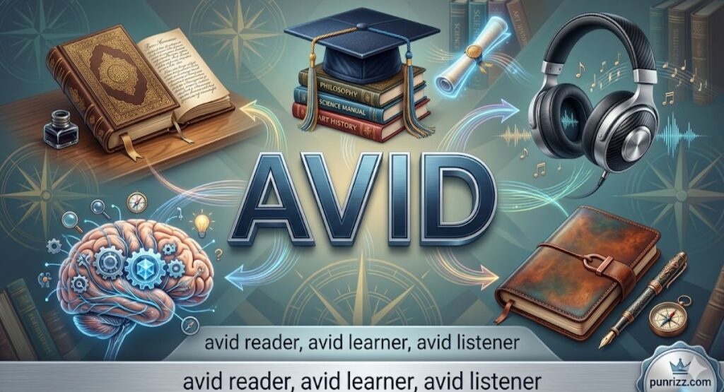 Avid Meaning on Social Media (TikTok, Instagram, Snapchat)