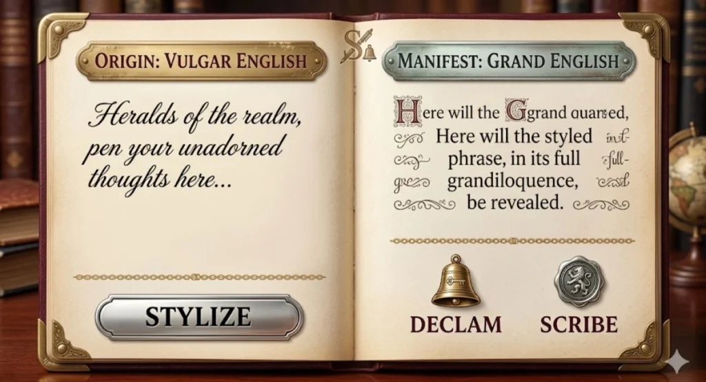 How to Use a Fancy English Translator Step by Step